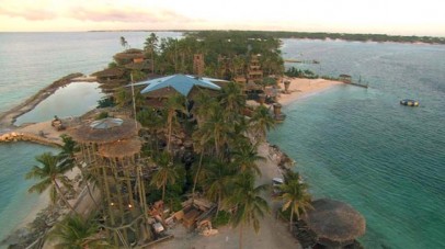 Nygard Cay from above Nygard Cay from above